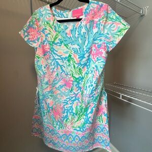 Lilly Pulitzer Multicolor Coral Print Dress